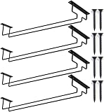 AMZMUKAUP 4 Stück Weinglashalter Hängend, Weingläser Halterung Regal,...