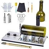 BORDEAG Glasflaschenschneider Set, Glasschneider für Flaschen, Weinglas...