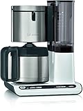 Bosch Filterkaffeemaschine Styline TKA8A681, Aroma Sensor, Edelstahl-Thermokanne...