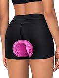 BERGRISAR Fahrradunterhose Radunterhose für Damen Gepolstert Fahrradhose...