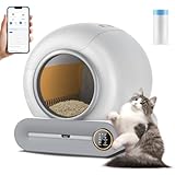 Katzentoilette Selbstreinigende Katzenklo Elektrische 68L, Automatisch...