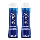 Durex Play Feel Gleitgel auf Wasserbasis - Leichtes, seidiges Gleitmittel für...