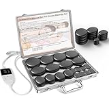 Professioneller Heiße Steine Erwärmer, Massagesteinwärmer-Set, Tragbares...