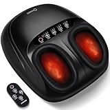 KNQZE Fußmassagegerät, Fussmassagegerät Elektrisch mit Wärmefunktion,...