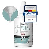 ReaVET Ohrentropfen mit kolloidalem Silber 50ml I Für Hunde und Katzen I SEHR...
