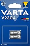 VARTA Batterien V23GA, 2 Stück, Alkaline Special, 12V, für Fernbedienungen,...