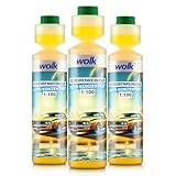 wolk® 3x Scheibenreiniger Auto Konzentrat 1:100 Lemon Rush – Reinigungsessenz...