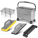 STAHLWERK Fliesenwaschset | 5-teiliges Fliesenleger Waschset | professionelles...