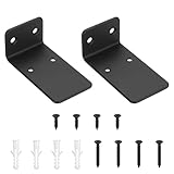 2 Stück Regalhalterung Unsichtbare Regalträger & -stützen, 9cm Schwerlast...