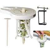 Spargelschäler, Spezialschälmesser für Spargel, mit 6...