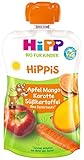 HiPP Apfel Mango Süßkartoffel Karotte - Bennie Bock, 6er Pack (6 x 100 g)