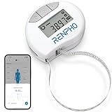 RENPHO Maßband Körper Smart Körpermassband, Bluetooth Massband Körper zum...