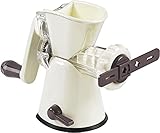 LURCH Drehwolf mit Gebäckvorsatz und Saugfuß mit 4 Formen, Keksmaschine für...