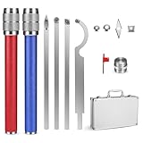 Yigowyigo 17 Stücke Drechselwerkzeug Hartmetall, Drechseleisen Werkzeug...