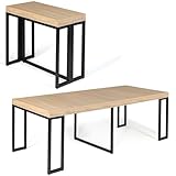 IDMarket - Konsolentisch, ausziehbar, Toronto, für 10 Personen, 235 cm,...