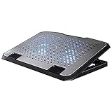 Hama Laptop Kühler für Laptops bis 15,6“ (extraleiser Notebook Kühler, 2...