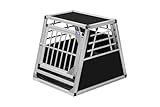 Alpuna Transportbox N20 – Aluminium Hundebox 72×60×62 cm – Auto Hundebox...