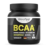 BCAA 330 Kapseln - Essentielle Aminosäuren Leucin, Valin und Isoleucin Plus...