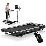 HAMMER Laufband Walk 2.0 - Walking Pad mit Steigung, Laufband Schreibtisch bis 6...