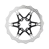 Reverse Bremsscheibe 6-Loch Aluminium/Stahl schwarz/silber