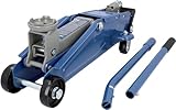 cartrend Hydraulischer Rangierwagenheber 774001, Tragkraft bis 2t, 135-342 mm,...