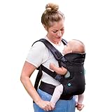 Infantino Flip 4-in-1 Trage mit waschbarem Lätzchen – Ergonomisch,...