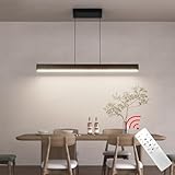 Coinmit LED Pendelleuchte, 24W, Hängeleuchte mit Fernbedienung, 3000K-6000K...