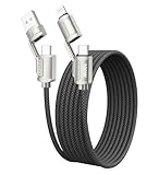 RAVIAD Multi USB Kabel, Universal Ladekabel [1M] Nylon Schnell 4 in 1 Mehrfach...