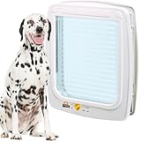 Ferplast Hundeklappe für große Hunde, Katzenklappe, Haustiertür, 4-Wege...