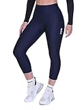 TCA Damen 3/4 Gepolsterte Radleggings mit hoher Taille, atmungsaktive...