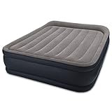 Intex Deluxe Pillow Rest Raised Luftbett - Queen - 152 x 203 x 42 cm - Mit...