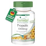 Fairvital | Bienen Propolis 1000mg - Natürliches Bienenharz Extrakt - Mit 3%...