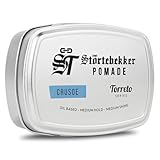 NEU: Störtebekker® Premium Pomade Ölbasiert Crusoe - Pomade Herren 'Torreto...