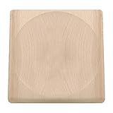 triangle 50 805 20 00 Schneidbrett für Wiegemesser 20x20 cm aus Buche Made in...