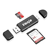 Vanja SD Kartenleser Adapter Micro USB SD Card Reader & USB kartenlesegerät SD...