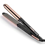 BaByliss Straight And Curl Brilliance Glätteisen – Titanplatten, Anti-Frizz...