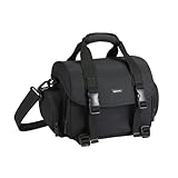 Amazon Basics Schultertasche für SLR-Kamera und Zubehör, Groß, Verstellbarer...