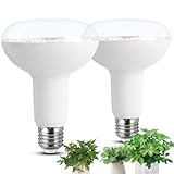 AIMEOKO BR30 LED Pflanzenlampe E27 15W, äquivalent 120W Vollspektrum Wachsen...