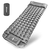 Hioutdoor Isomatte Selbstaufblasend 10CM Camping Ultraleicht Aufblasbare Mit...