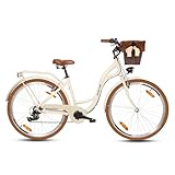 Goetze Mood 28 Zoll Damen Citybike, 18 Zoll Tiefeinsteiger Aluminiumrahmen,...
