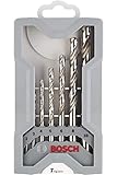 Bosch 7x PRO Metal HSS-G Spiralbohrer-Set (für Nichteisenmetalle, Stahl, Ø...