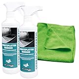 stein-reiniger Arbeitsplatten-Reiniger Naturstein & Quarz Komposit 2x 500 ml...