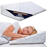 Totsy Baby Keilkissen für Bett und Sofa – 45x90 cm Lesekissen und Schaumstoff...