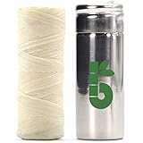 Bambaw Öko Zahnseide | Vegan | Zero Waste | Plastikfreier Spender | Gewachst |...