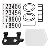 Sarini Fahrrad-Startnummernschildhalterung mit Schnellverschluss, für...