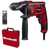 Einhell Schlagbohrmaschinen-Set TC-ID 720/1 E Kit (Bohren/Schlagbohren, 13...