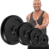 Miweba Sports Hantelscheiben Set HSG | 𝐏𝐫𝐨𝐟𝐢 Hanteln -...