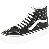 Vans Unisex VN0A3TKN6BT1-070 Sneaker, Schwarz Weiß, 39 EU