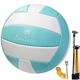 Fantecia Volleyball, Offizieller Größe 5 Volleyball Mit Pumpe, Soft Volleyball...