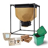 Wormbag Wurmkomposter Starterset | 150L Wurmfarm + 500 Wurmkiste Würmer